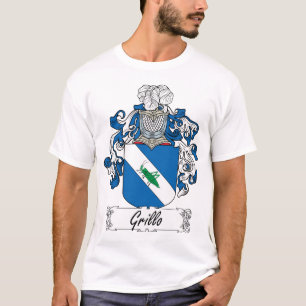 Camiseta Escudo de la familia de Grillo