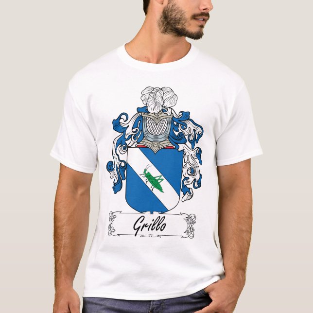 Camiseta Escudo de la familia de Grillo (Anverso)