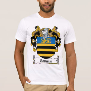 Camiseta Escudo de la familia de Grogan