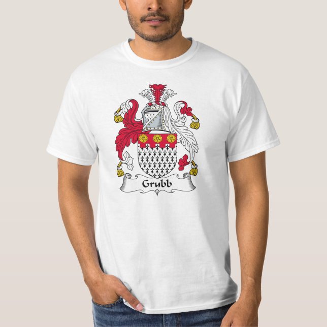 Camiseta Escudo de la familia de Grubb (Anverso)
