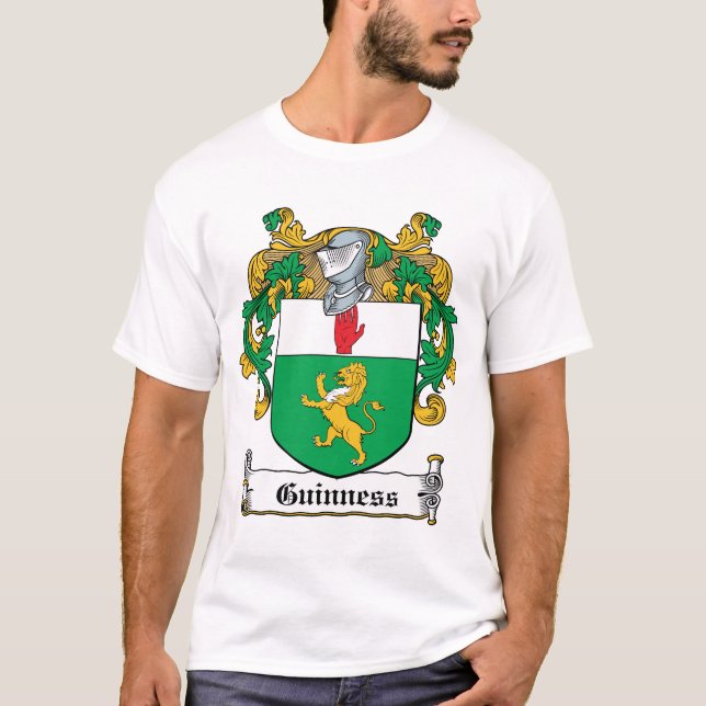 Camiseta Escudo de la familia de Guinness (Anverso)