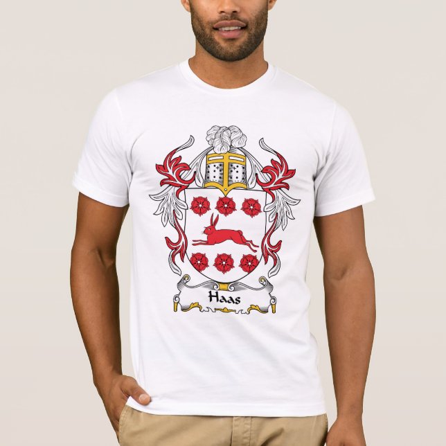 Camiseta Escudo de la familia de Haas (Anverso)