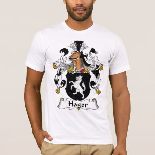 Camiseta Escudo de la familia de Hager