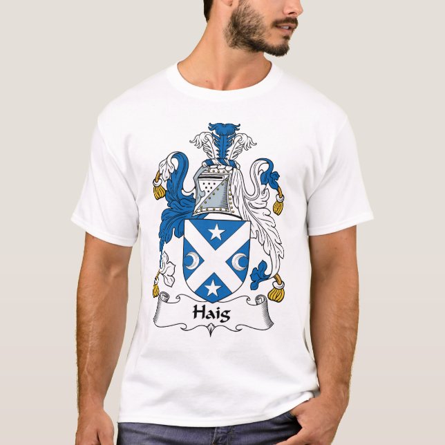 Camiseta Escudo de la familia de Haig (Anverso)