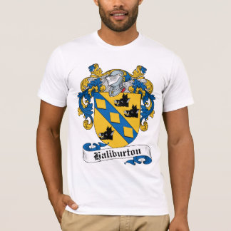 Camiseta Escudo de la familia de Haliburton