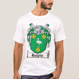 Camiseta Escudo de la familia de Halpin