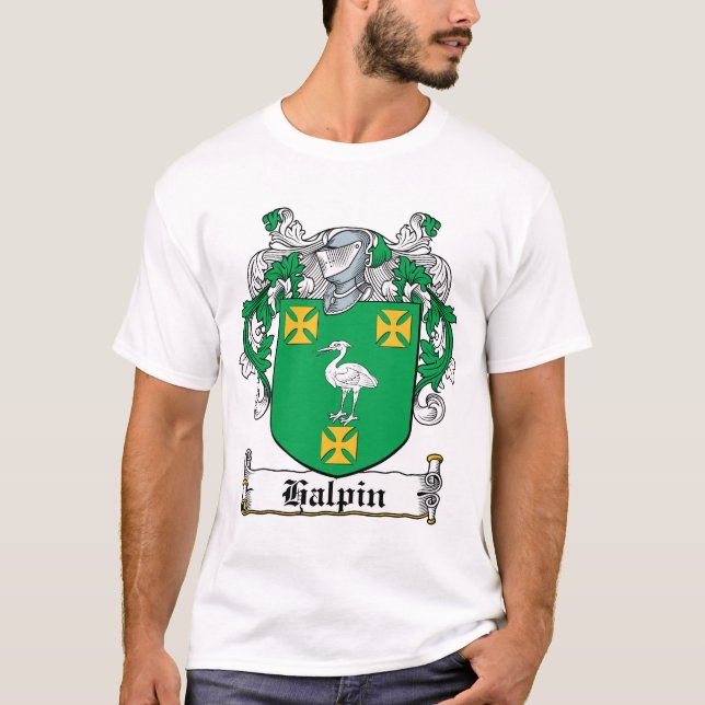 Camiseta Escudo de la familia de Halpin (Anverso)