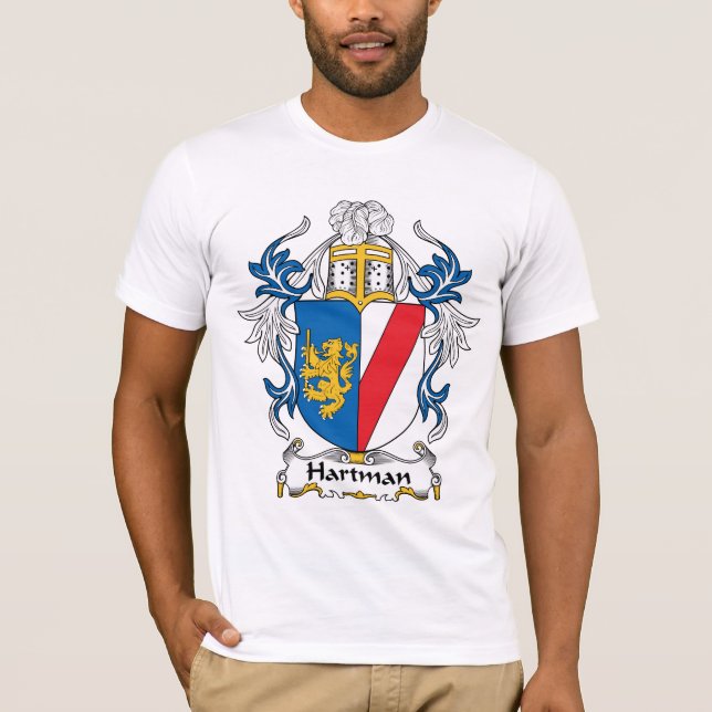 Camiseta Escudo de la familia de Hartman (Anverso)