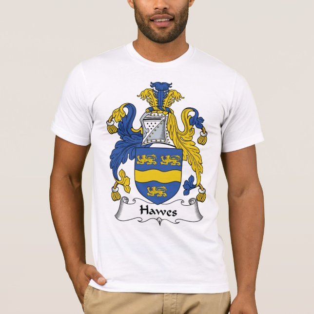 Camiseta Escudo de la familia de Hawes (Anverso)
