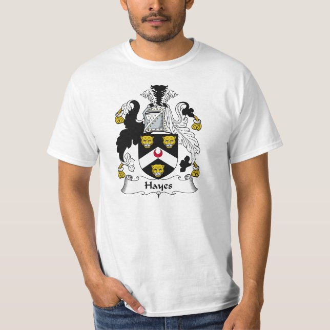 Camiseta Escudo de la familia de Hayes (Anverso)