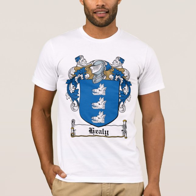 Camiseta Escudo de la familia de Healy (Anverso)