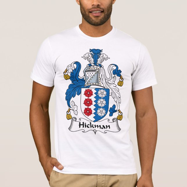 Camiseta Escudo de la familia de Hickman (Anverso)
