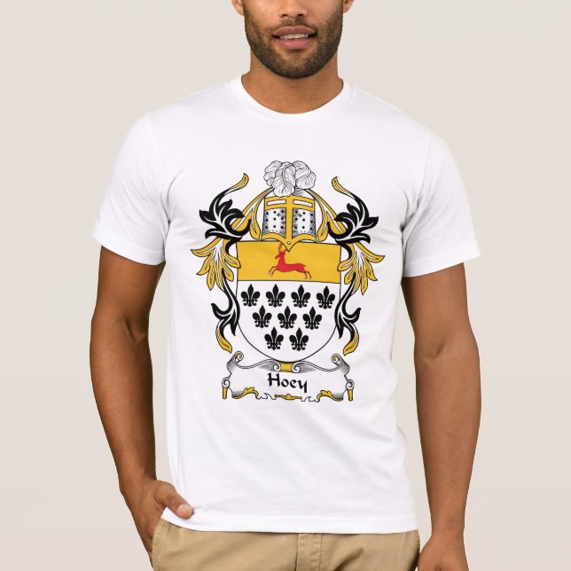 Camiseta Escudo de la familia de Hoey (Anverso)