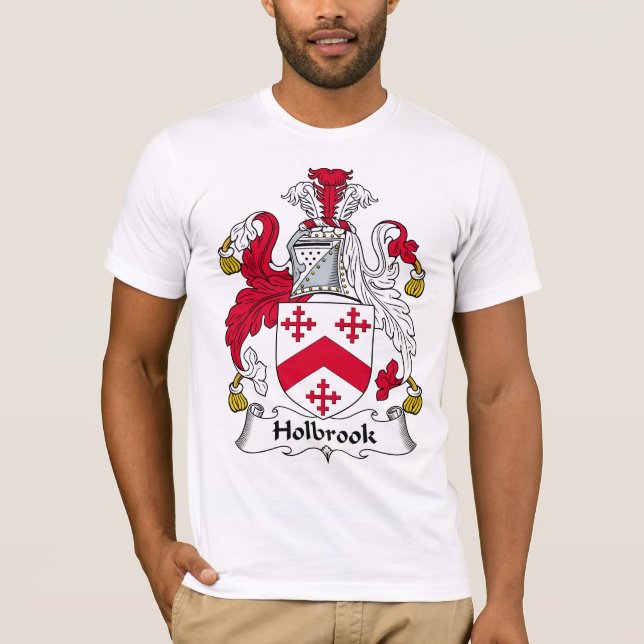 Camiseta Escudo de la familia de Holbrook (Anverso)
