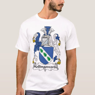 Camiseta Escudo de la familia de Hollingsworth