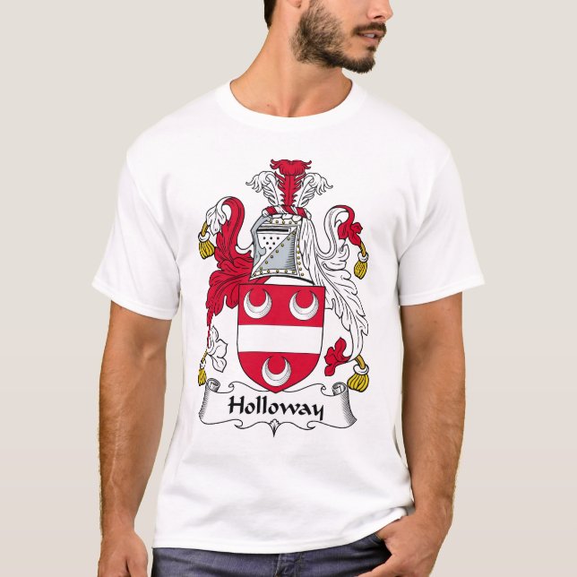 Camiseta Escudo de la familia de Holloway (Anverso)
