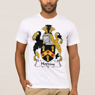 Camiseta Escudo de la familia de Hopkins
