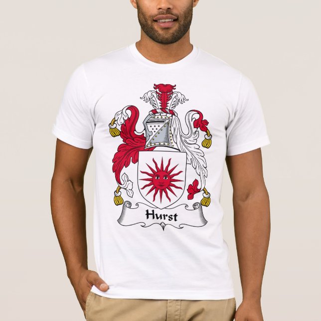 Camiseta Escudo de la familia de Hurst (Anverso)