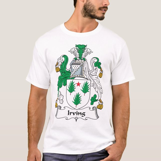 Camiseta Escudo de la familia de Irving (Anverso)