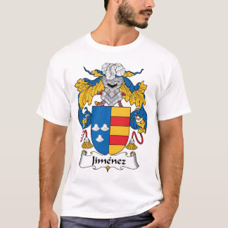 Camiseta Escudo de la familia de Jiménez