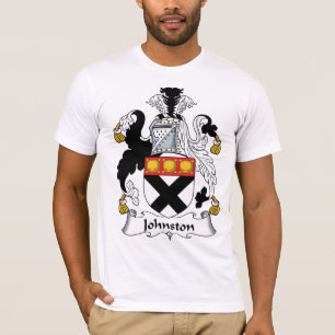 Camiseta Escudo de la familia de Johnston