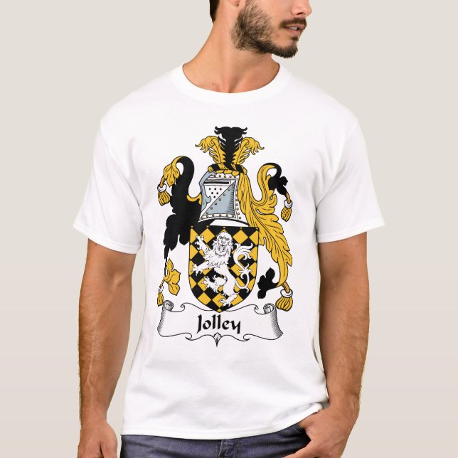 Camiseta Escudo de la familia de Jolley (Anverso)