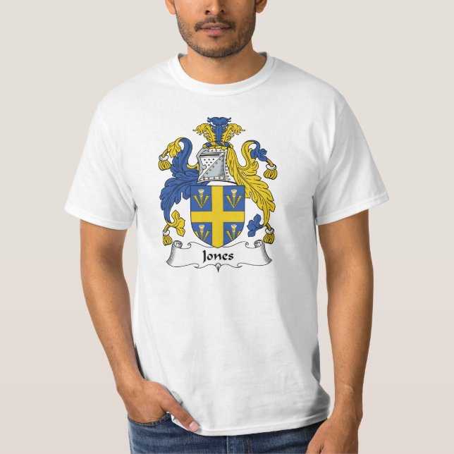Camiseta Escudo de la familia de Jones (Anverso)