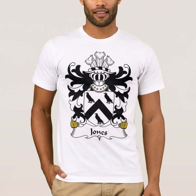 Camiseta Escudo de la familia de Jones (Anverso)
