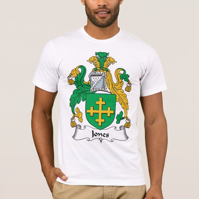 Camiseta Escudo de la familia de Jones (Anverso)