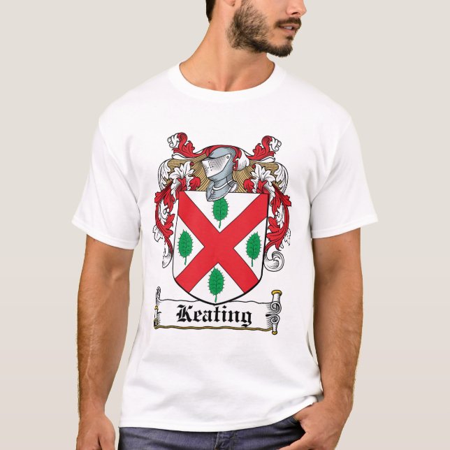 Camiseta Escudo de la familia de Keating (Anverso)