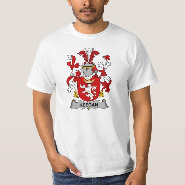 Camiseta Escudo de la familia de Keegan (Anverso)