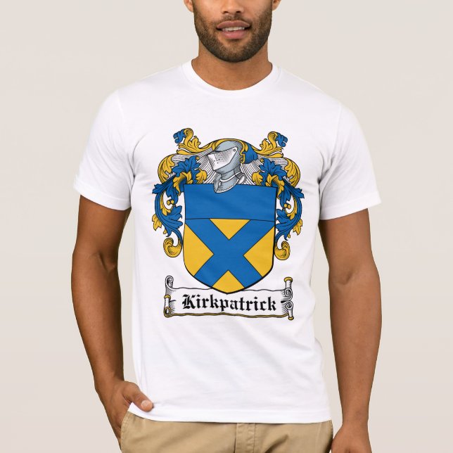 Camiseta Escudo de la familia de Kirkpatrick (Anverso)
