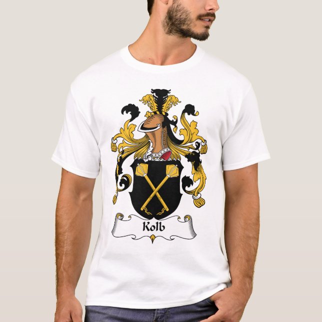 Camiseta Escudo de la familia de Kolb (Anverso)