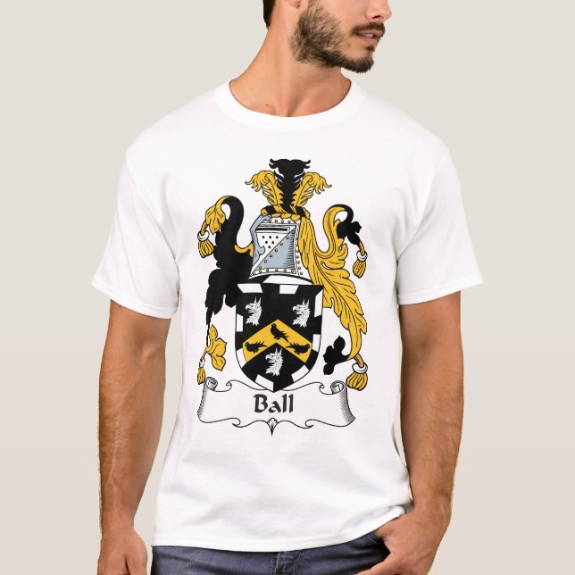 Camiseta Escudo de la familia de la bola (Anverso)