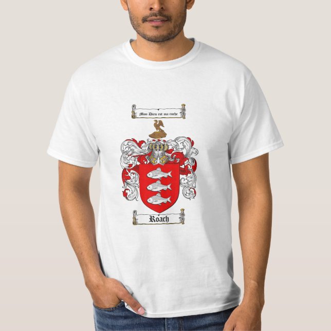 Camiseta Escudo de la familia de la cucaracha - escudo de (Anverso)
