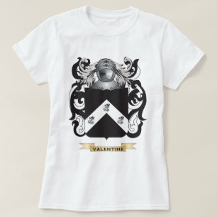 Camiseta Escudo de la familia de la tarjeta del día de San