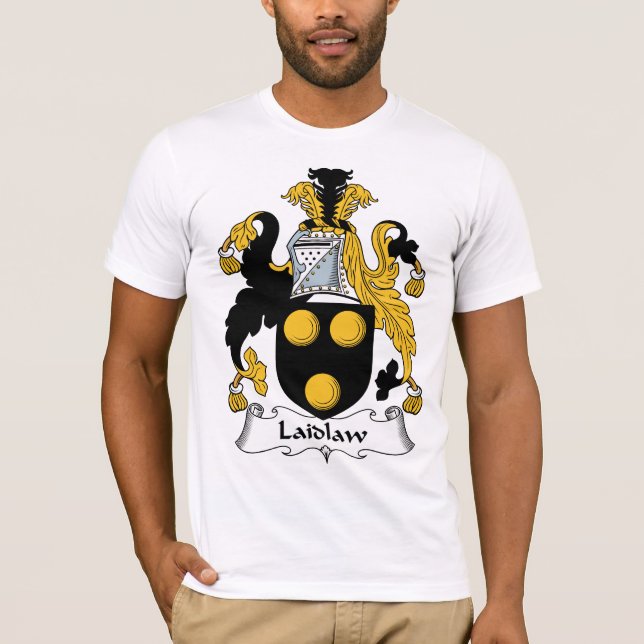 Camiseta Escudo de la familia de Laidlaw (Anverso)