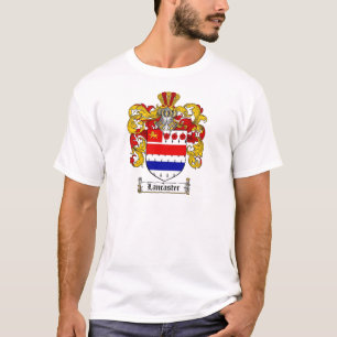 CAMISETA ESCUDO DE LA FAMILIA DE LANCASTER - ESCUDO DE