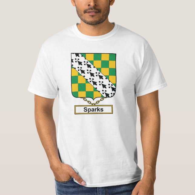 Camiseta Escudo de la familia de las chispas (Anverso)