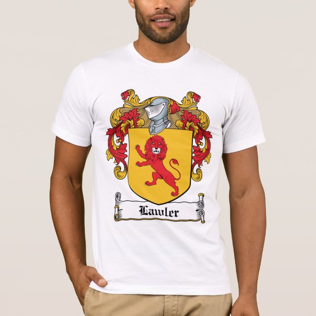 Camiseta Escudo de la familia de Lawlor (Anverso)