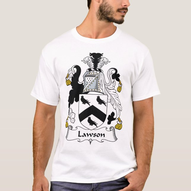 Camiseta Escudo de la familia de Lawson (Anverso)