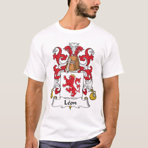 Camiseta Escudo de la familia de León