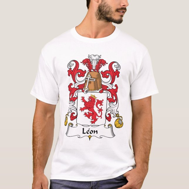 Camiseta Escudo de la familia de León (Anverso)