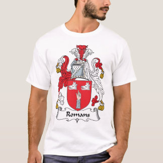 Camiseta Escudo de la familia de los romanos