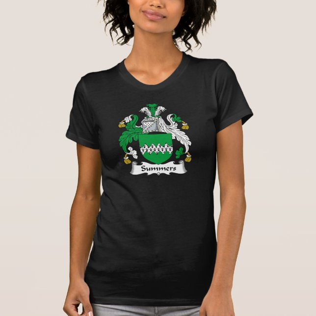 Camiseta Escudo de la familia de los veranos (Anverso)