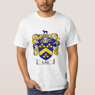 Camiseta Escudo de la familia de Lynch - escudo de armas de