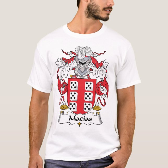 Camiseta Escudo de la familia de Macias (Anverso)