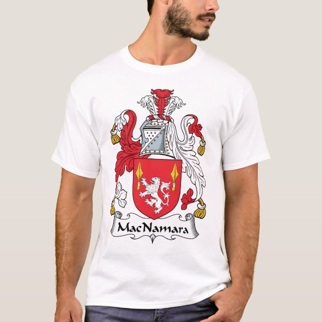 Camiseta Escudo de la familia de MacNamara (Anverso)