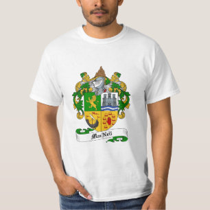 Camiseta Escudo de la familia de Macneil - escudo de armas