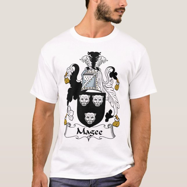 Camiseta Escudo de la familia de Magee (Anverso)